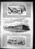 Original Old Antique Print 1855 Fort Kinburn Bombardments War Crimea Victorian