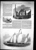 Old 1853 Thames Yacht Club Schooner Sverige Rosalind Gutta Percha She Victorian