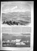 Old 1864 War Denmark Redoubts Duppel Ship H.M.S. Himalaya Icebergs So Victorian