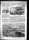 Old 1859 Storm Torbay Destruction Seawall Minehead Somersetshire Sutt Victorian