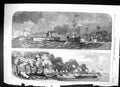 Old 1860 Prince Wales Canada Montreal Ship Up-River Steamers St. Lawr Victorian