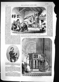 Old 1861 Pulpit St. Paul'S Cathedral Captain Burton Guzmaroli Hut Cap Victorian