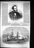 Old 1866 Martin Captain Packet Ship London Biscay Screw Steamer Erl K Victorian