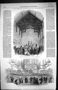 Old 1849 British Association Geological Birmingham Grammar School Soi Victorian