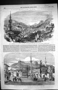 Old 1855 Crimea War Town Bagtcheserai Prince Menschikoff Palace Willi Victorian