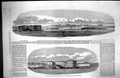 Old Print 1855 View Fort Alexander Sebastopol Prisoner Captain Kouyowloff 19th