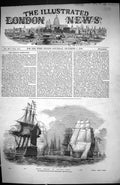 Old 1849 British Ships Dardanelles Racer Howe Vengeance Odin Regent Q Victorian