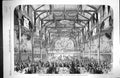 Old 1867 Conservative Banquet Disraeli Corn Exchange Edinburgh Scotla Victorian