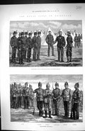 Old 1881 Queen City Edinburgh Rifle Volunteer Brigade Scottish Volunt Victorian
