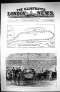 Old 1881 Royal Review Scottish Volunteers Edinburgh Queen Carriage Ho Victorian
