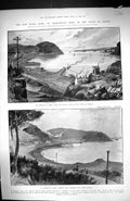 Old 1903 Naval Base St. Margaret'S Hope Firth Forth Railway Bridge Tr 20th