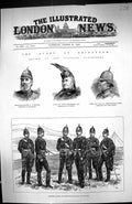 Old 1881 Scottish Volunteers Morison Macpherson Douglas Aberdeenshire Victorian