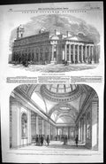 Old 1849 Exchange Building Manchester Interior Exterior Architecture Victorian