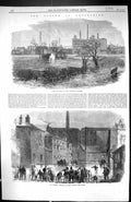 Old 1866 Floods Lancashire Crescent Salford Silk Street Adelphi Engla Victorian