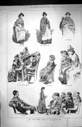 Old 1888 Slum Sisters Service Salvation Army Webb Cook Girl Teacher L Victorian
