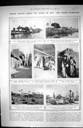 Old 1916 Tigris Campaign Ezra Tomb Eve'S Tree Kurna Ahaz Camp Field A 20th
