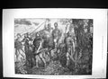 Antique Print 1882 Design Windsor Tapestry Men Kent Marching Army HarHodgso