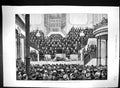 Old 1882 State Ireland Landlords Meeting Exhibition Building Dublin F Victorian