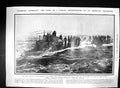 Old 1918 Photograph Crew U-Boat Surrendering American Destroyer Ship 20th
