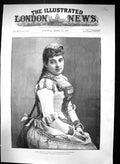 Old 1889 Mdlle. Loisinger Married Prince Alexander Battenberg Opera M Victorian