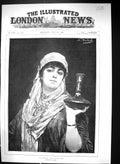 Antique Old Print 1889 Sichel Fine Art Portrait Bayadere Indian Dancing Girl