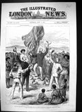 Old 1883 Hoisting British Flag New Guinea Chester Queensland Magistra Victorian