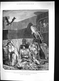 Old 1889 Canton Woodville Scene Cleopatra Dagger Pharaoh Rider Haggar Victorian
