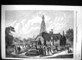Old 1867 English Cottage Terra-Cotta Boiler House British Section Par Victorian