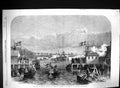 Old 1864 King Denmark Visiting North Sea Ships Squadron Copenhagen Sa Victorian