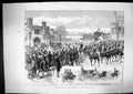 Old 1882 Royal Wedding Queen Procession St. George'S Chapel Windsor L Victorian