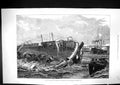 Old 1878 Visit Prince Wales Ship Wreck H.M.S. Eurydice Sandown Bay Fi Victorian