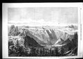 Old Print 1868 Abyssinia Expedition Plateau Senafe Adowa Peaks Mountains 19th