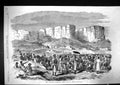 Old 1868 Abyssinia Expedition Scene Weekly Fair Antalo Natives People Victorian