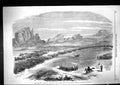 Old 1868 Abyssinia Expedition British Army Review Queen'S Birthday Se Victorian