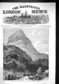 Old 1868 British Expedition Abyssinia Africa Amba Aladjieh Lake Ashan Victorian