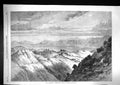 Old Antique Print 1868 Abyssinia Expedition View Antalo Africa Mountains 19th