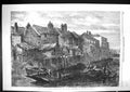 Antique Print 1867 Houses Lambeth Demolishing Southern Embankment River Tha