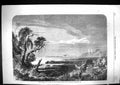 Old Antique Print 1863 Embouchure River Western Coast Madagascar Africa 19th