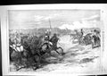 Antique Print 1855 Imperial Visit Review HousehTroops Windsor Great Park Ca