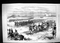 Old Print 1874 Review Troops Siers War Queen Royal Family Chobham War Ho 19th