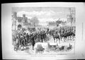 Old 1882 Royal Wedding Queen Procession St. George'S Chapel Windsor C Victorian