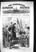 Old 1873 Queen Presenting New S Cameron Highlanders Parkhurst Isle Wi Victorian