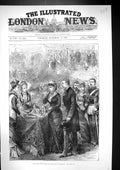 Original Old Antique Print 1879 Duke Duchess Connaught Brighton England 19th
