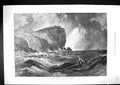 Old 1877 War Scene Cape Kalagrai Bay Varna Black Sea Cliffs Fine Art Victorian