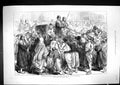 Old 1877 Scene Break Up Conference Grand Vizier Returning Procession Victorian