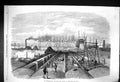 Old Antique Print 1864 Metropolitan Main Drainage Sewage Works Crossness 19th