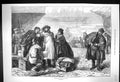 Original Old Antique Print 1872 Scene Ships Port London Rainbow Transport 19th