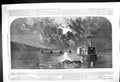 Old 1862 Civil War America Midnight Storm Mississippi Federal Flotill Victorian