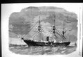 Antique Old Print 1862 Federal Sloop War Ship Tuscarora Southampton England