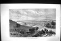 Old 1877 War Birds Eye View Town Fortress Rustchuk Danube River Sheep Victorian